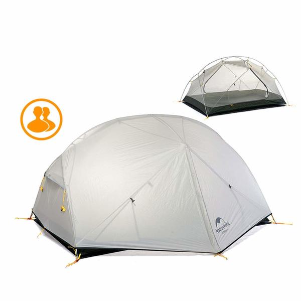 (8月末入荷予定) 【NatureHike】Monger 2人用テント 自立式 耐水圧:4000mm 超軽量 ダブルウォールテント キャンプテント ダブルレイヤーUV40 紫外線防止 ハイキング アウトドア ビーチテント 簡易テント ポップアップテント ドームテント 防水テント 二人用