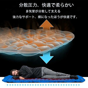 エアーバッグ付【NatureHike】620g超軽量 エアウェーブマット 最大6.5cm【2色】59x195x6.5cm インフレータブル 防湿スリーピングマット 圧力クッション キャンピングマット エアーマット 防湿パッド アウトドア グランドシートハイキング キャンピングマット レジャーマット通販格安セール情報 楽天 通販