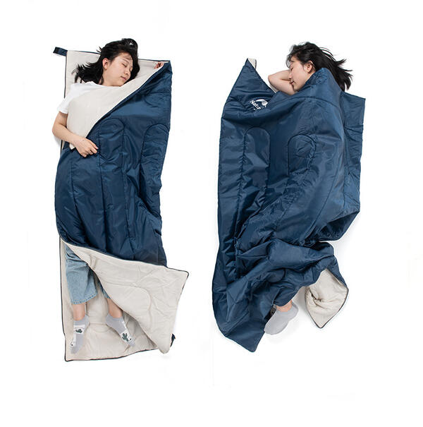 洗濯機OK【Naturehike】(S) 快適使用温度 18℃ コットンスリーピングバッグ 190×75c...