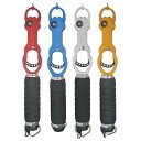 【送料無料】計測機能付!軽量アルミ製フィッシュグリップ (2色)フィッシュキャッチャー ルアー用 プライヤー 魚掴み器 釣り具 魚釣り