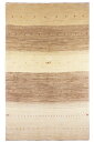 ペルシャギャッベ ファインクオリティ 約192cm x 317cm 約3畳 ダイニングサイズ ナチュラル ベージュ ウール100% 羊毛 天然 モコモコ ふかふ...