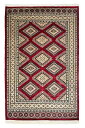 パキスタン絨毯 ファインクオリティ 約125cm x 186cm