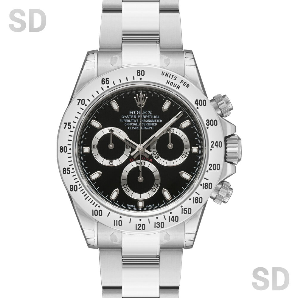 デイトナ 腕時計（メンズ） ROLEX ロレックス デイトナ 116520 ブラック メンズ 【新品】