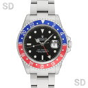 ROLEX bNX GMT}X^[II 16710 ubN/bhu[x[/XeBbN_C Y yViz