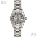【無金利60回ローン】ROLEX ロレックス デイトジャスト26 179179MA グレー/ミリヤードダイヤ/アラビア レディース 【中古】