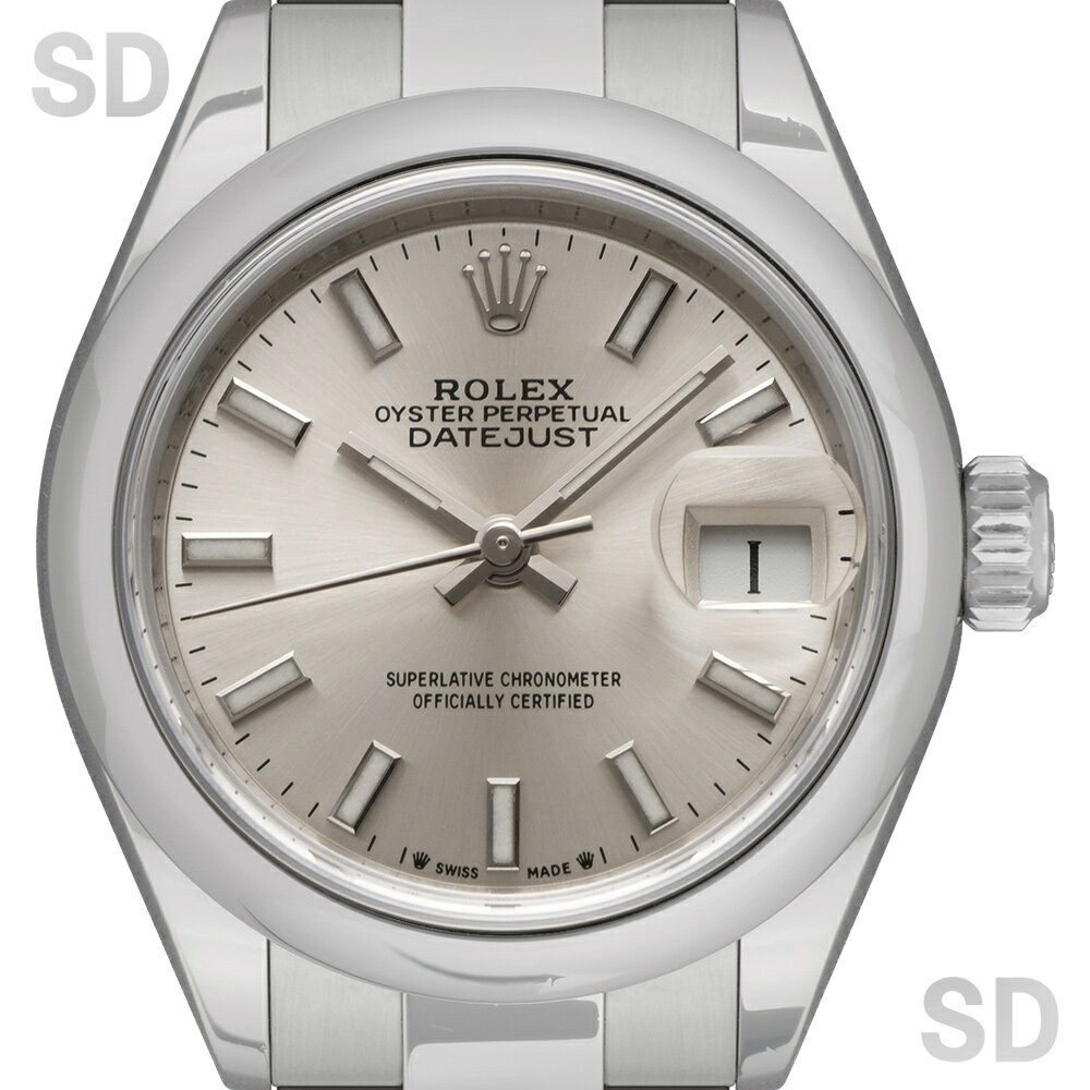 [クーポン][無金利ローン] ROLEX ロレックス デイトジャスト28 279160 シルバー レディース 【中古】