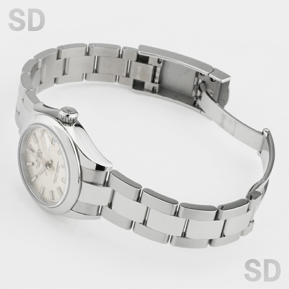 [クーポン][無金利ローン] ROLEX ロレックス デイトジャスト28 279160 シルバー レディース 【中古】