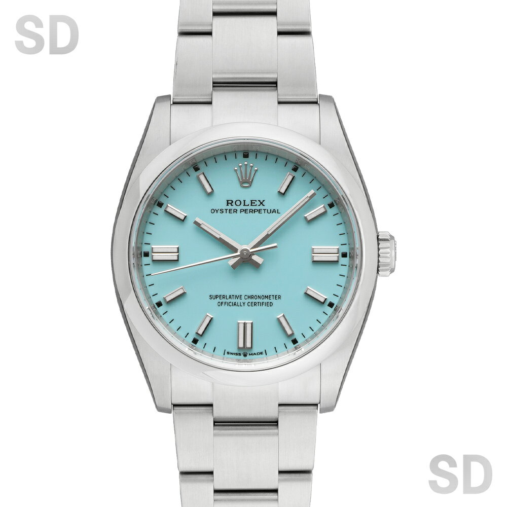 【無金利60回ローン】ROLEX ロレックス オイスターパーペチュアル36 126000 ターコイズブルー メンズ 【新品】のサムネイル