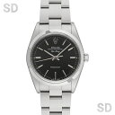 ROLEX ロレックス エアキング 14000M ブラック メンズ 【中古】