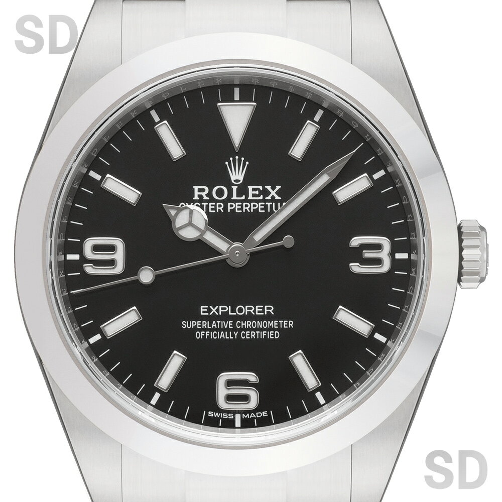 【無金利60回ローン】ROLEX ロレックス エクスプローラーI 214270 ブラック メンズ 【新品】