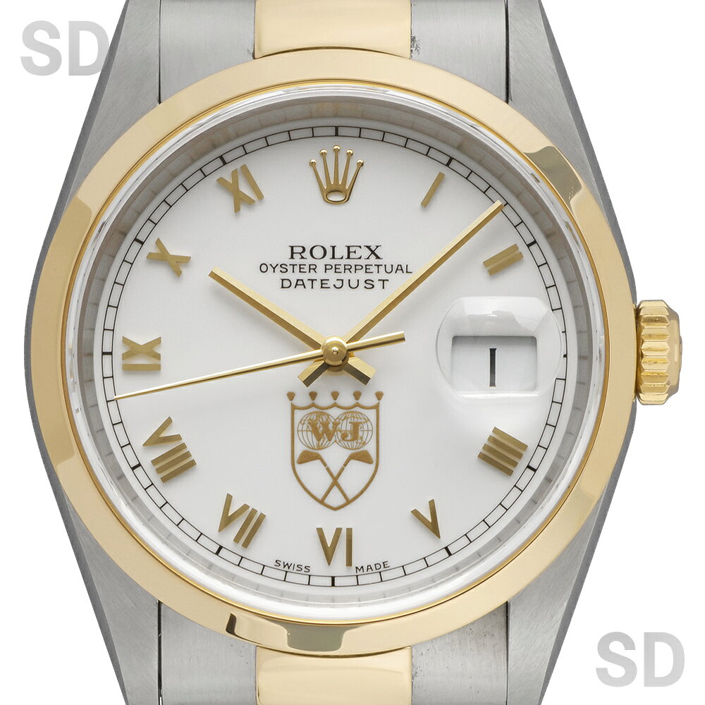 無金利60回ローン ROLEX ロレックス デイトジャスト × ニックプライス 16203 ホワイト 小ローマ メンズ 中古 satindollweb-10033674 ロレックス専門店サテンドール サンプル画像2