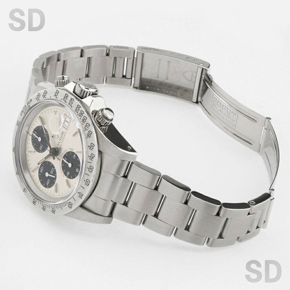 【無金利60回ローン】TUDOR チューダー クロノタイム 79180 シルバー メンズ 【中古】