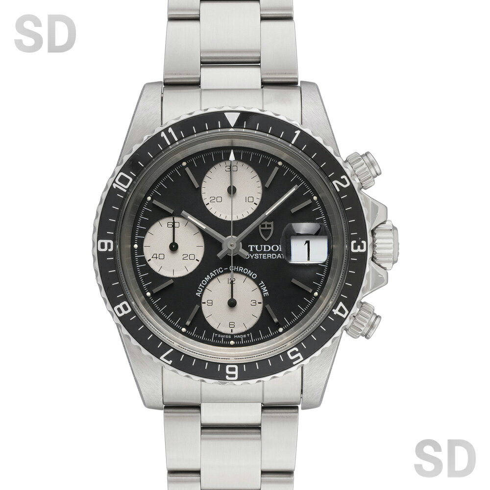 【無金利60回ローン】TUDOR チューダー クロノタイム 79170 ブラック メンズ 【中古】