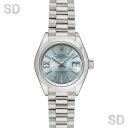 【無金利60回ローン】ROLEX ロレックス デイトジャスト28 279166 アイスブルー/IXダイヤ レディース 【中古】(2)