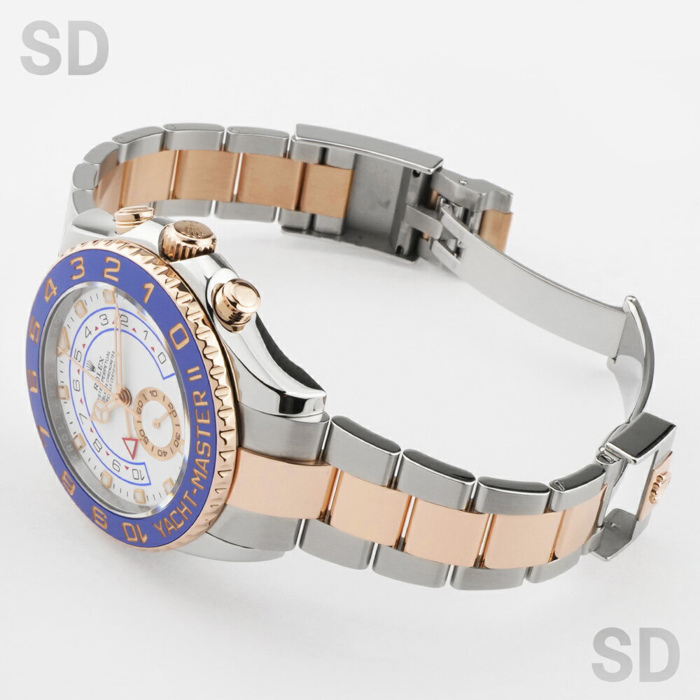 【無金利60回ローン】ROLEX ロレックス ヨットマスターII 116681 ホワイト メンズ 【中古】