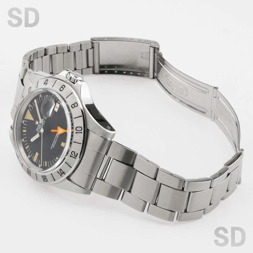 【無金利60回ローン】ROLEX ロレックス エクスプローラーII 1655 ブラック メンズ 【ヴィンテージ・アンティーク】