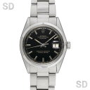 【無金利60回ローン】ROLEX ロレックス デイトジャスト 1600 ブラック/ミラー メンズ 【アンティーク】(2)