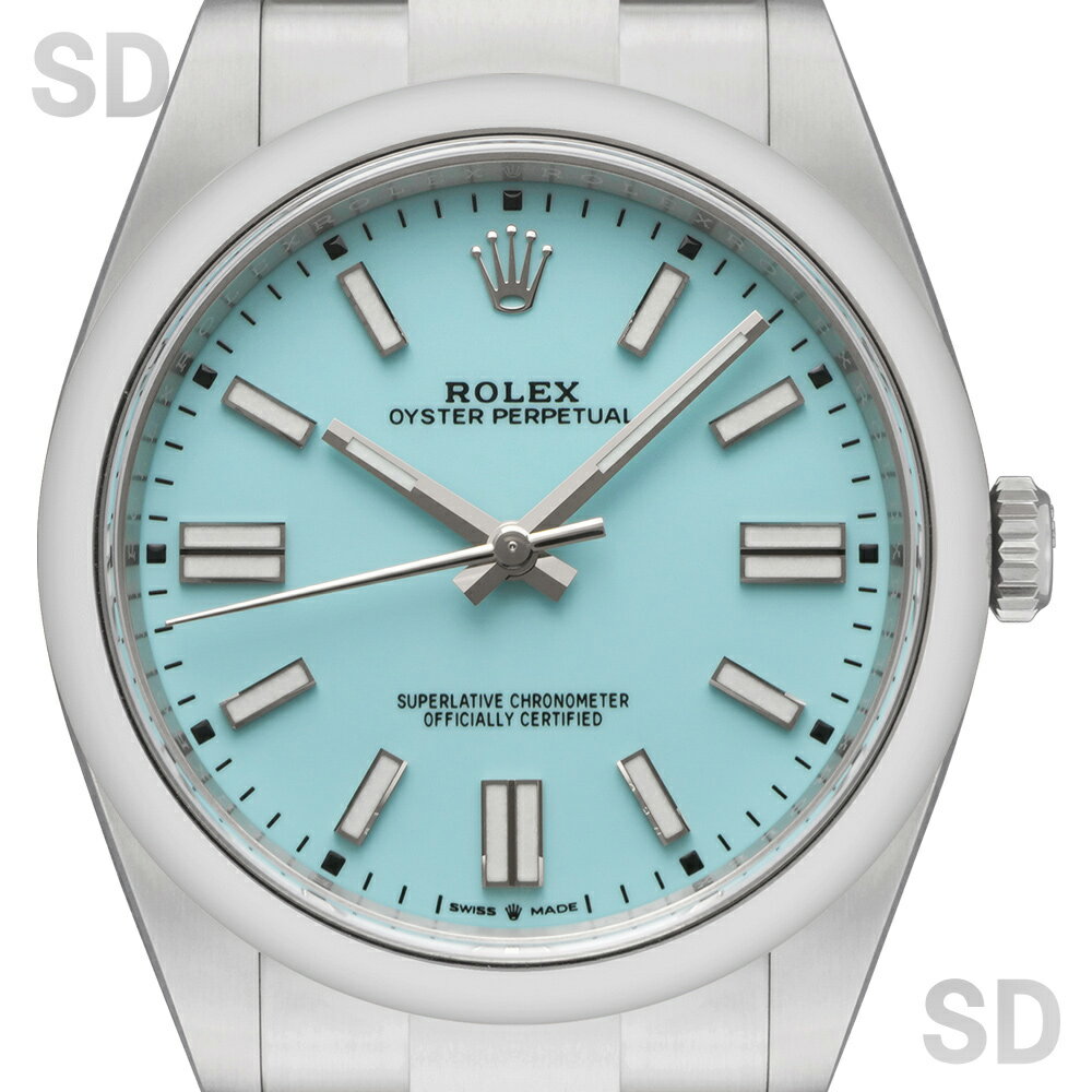 【無金利60回ローン】ROLEX ロレックス オイスターパーペチュアル41 124300 ターコ...
