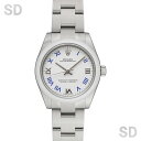 【無金利60回ローン】ROLEX ロレックス オイスターパーペチュアル31 177200 ホワイトラッカー/ローマ ボーイズ 【中古】