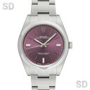 【無金利60回ローン】ROLEX ロレックス オイスターパーペチュアル39 114300 レッドクレープ メンズ 【中古】