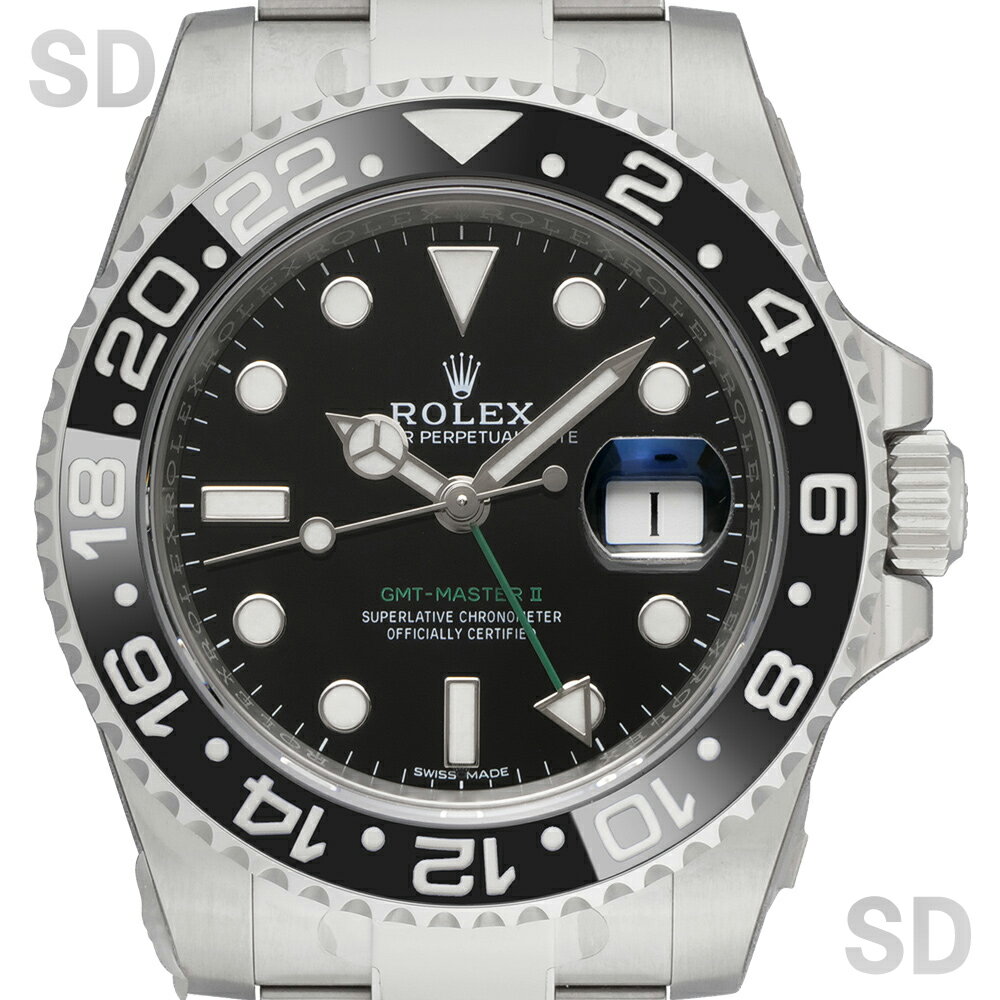 【無金利60回ローン】ROLEX ロレックス GMTマスターII 116710LN ブラック/ブラックベゼル メンズ 【新品】