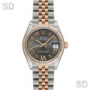 【無金利60回ローン】ROLEX ロレックス デイトジャスト31 278271 スレート/ローマ/6ダイヤ ボーイズ 【中古】