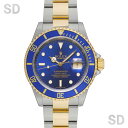 【無金利60回ローン】ROLEX ロレックス サブマリーナー 16613 ブルー メンズ 【中古】(2)