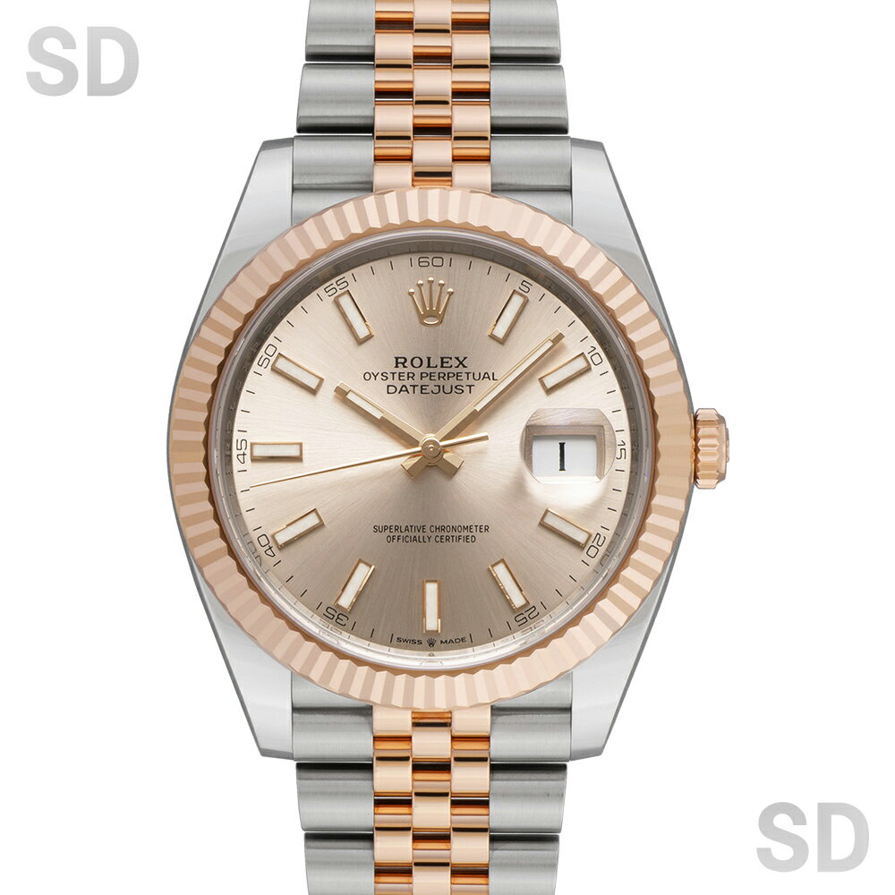 【無金利60回ローン】ROLEX ロレックス デイトジャスト41 126331 サンダスト メンズ 【中古】