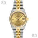 【無金利60回ローン】ROLEX ロレックス デイトジャスト 68273 シャンパン ボーイズ 【中古】