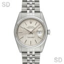 【無金利60回ローン】ROLEX ロレックス デイトジャスト 16200 シルバー/タペストリー メンズ 【中古】