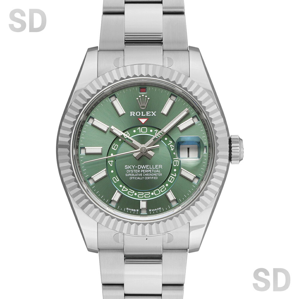 【無金利60回ローン】ROLEX ロレックス スカイドゥエラー 336934 ミントグリーン メンズ 【中古】のサムネイル