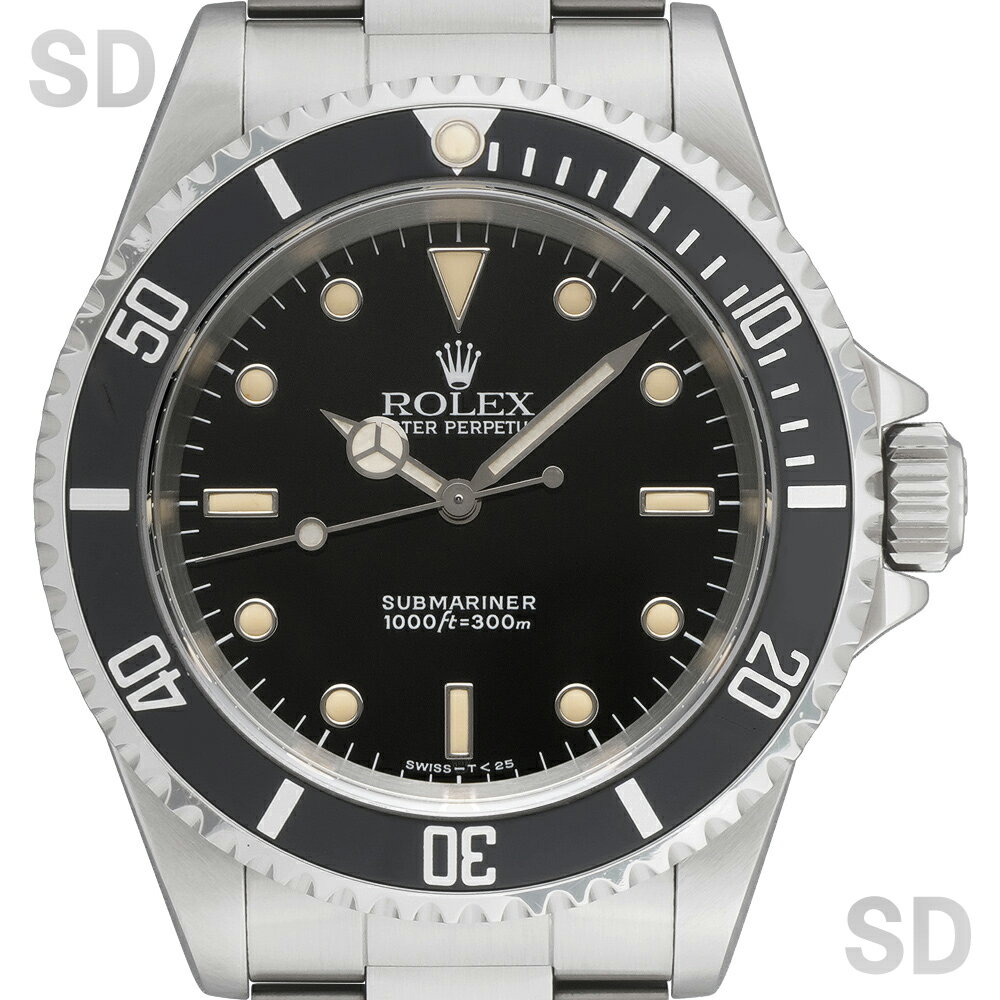 【無金利60回ローン】ROLEX ロレックス サブマリーナー 14060 ブラック メンズ 【中古】