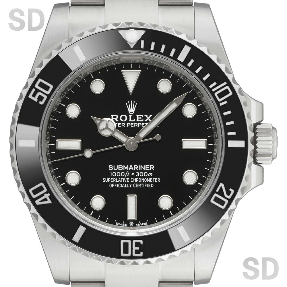 【無金利60回ローン】ROLEX ロレックス サブマリーナー 124060 ブラック メンズ 【中古】