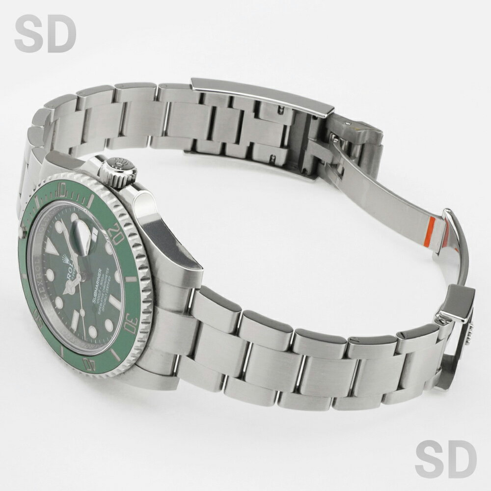 【無金利60回ローン】ROLEX ロレックス サブマリーナー 116610LV グリーン/グリーンベゼル メンズ 【中古】
