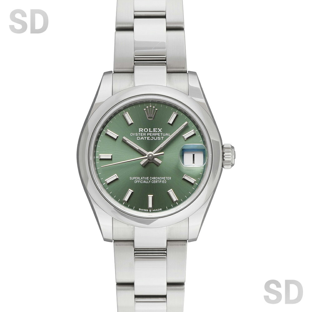 【無金利60回ローン】ROLEX ロレックス デイトジャスト31 278240 ミントグリーン ボーイズ 【中古】