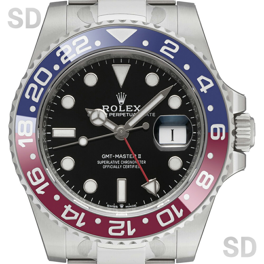 【無金利60回ローン】ROLEX ロレックス GMTマスターII 126710BLRO ブラック/レッドブルーベゼル メンズ 【新品】