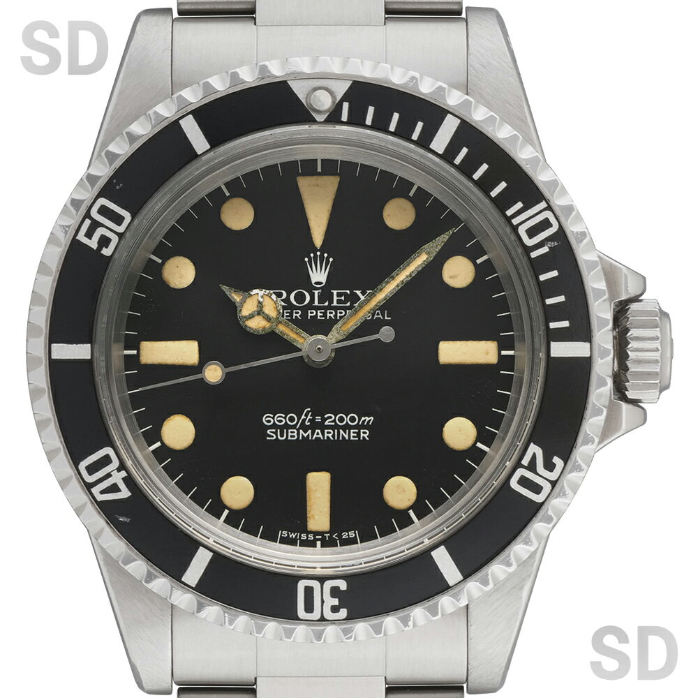 【無金利60回ローン】ROLEX ロレックス サブマリーナー 5513 ブラック/Maxi MK1 メンズ 【ヴィンテージ・アンティーク】