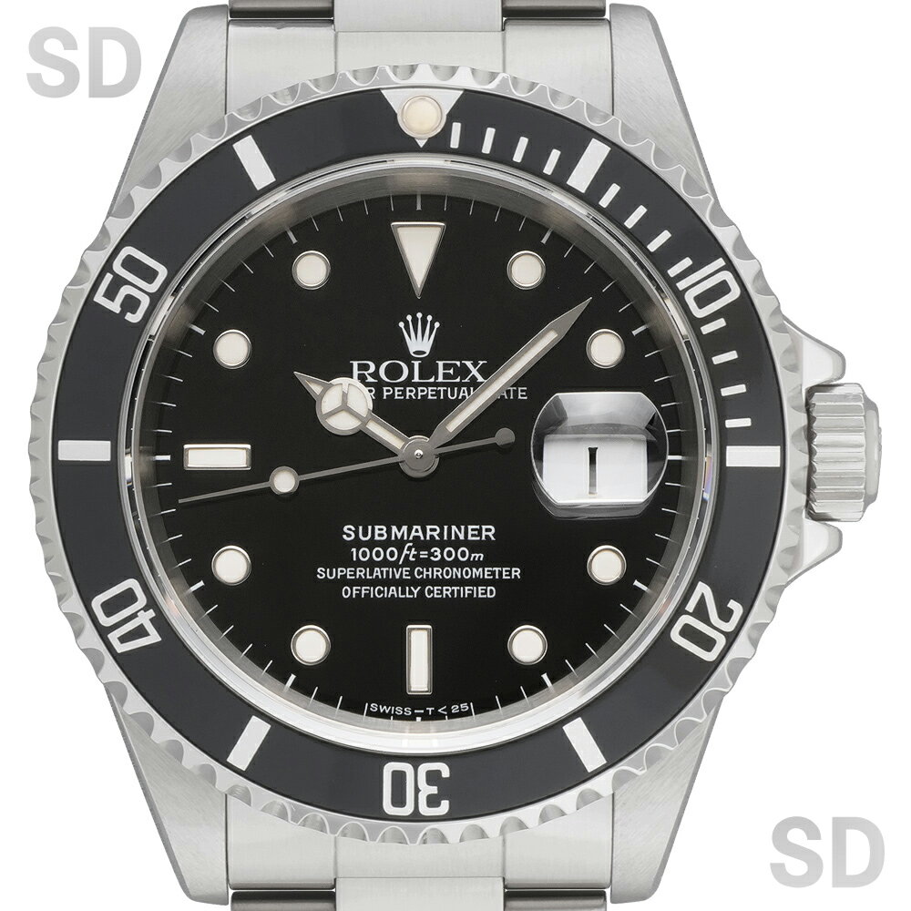【無金利60回ローン】ROLEX ロレックス サブマリーナー 16610 ブラック メンズ 【中古】