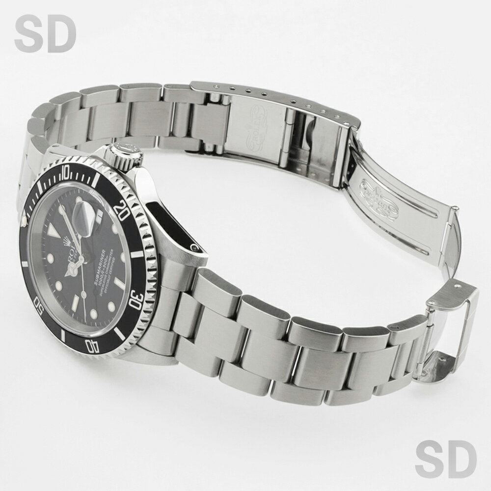 【無金利60回ローン】ROLEX ロレックス サブマリーナー 16610 ブラック メンズ 【中古】