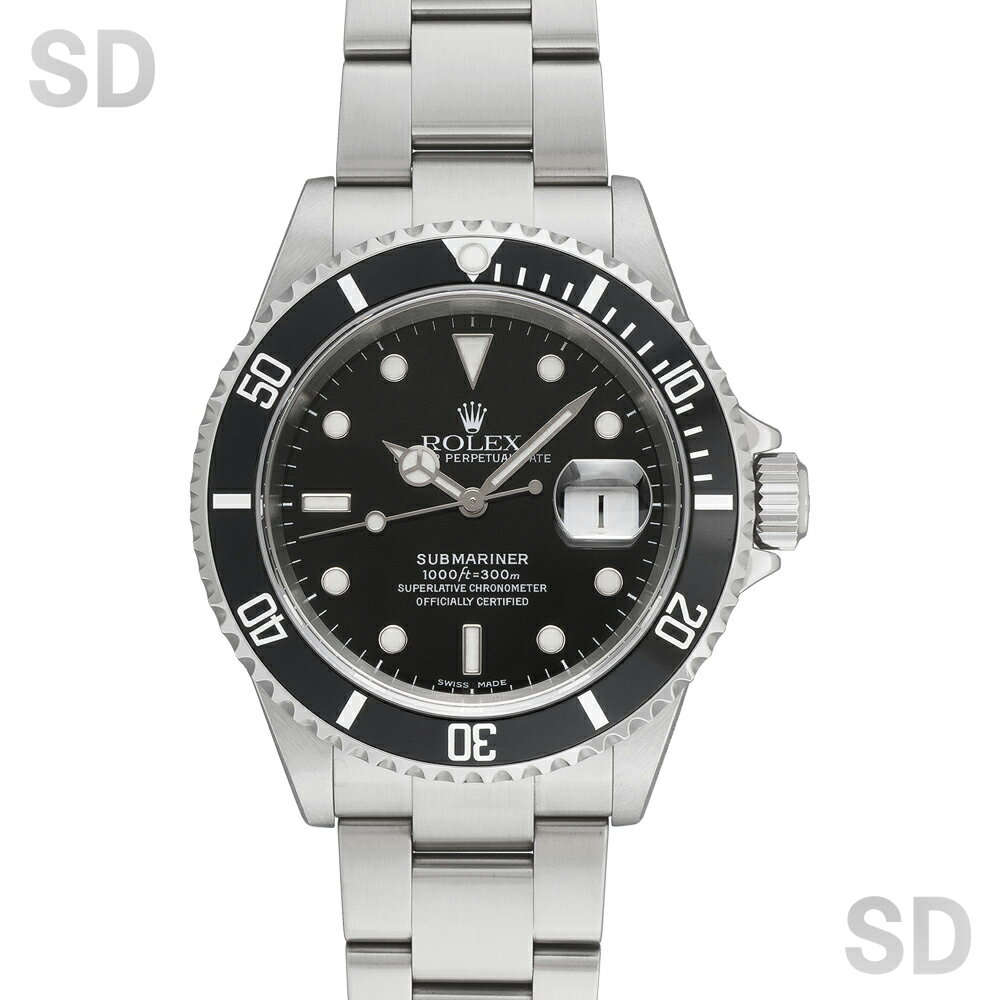 【無金利60回ローン】ROLEX ロレックス サブマリーナー 16610 ブラック メンズ 【...