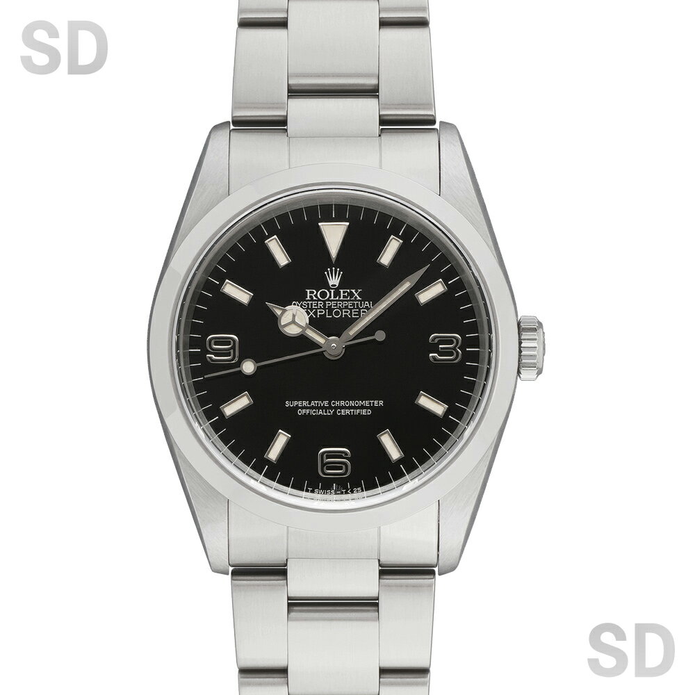 【無金利60回ローン】ROLEX ロレックス エクスプローラーI 14270 ブラックアウト/...