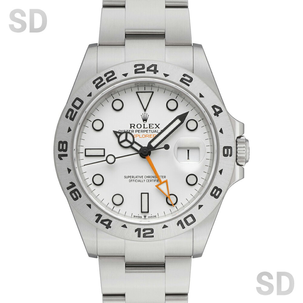 【無金利60回ローン】ROLEX ロレックス エクスプローラーII 226570 ホワイト メン...
