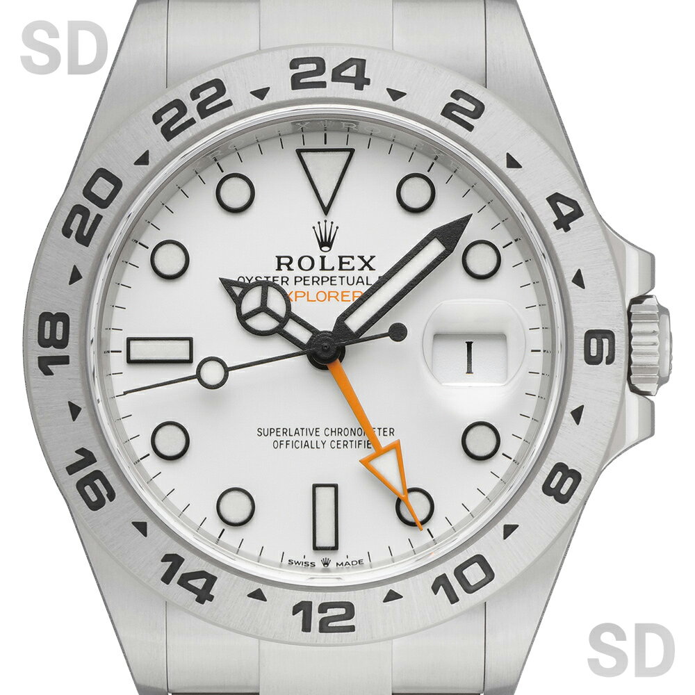 【無金利60回ローン】ROLEX ロレックス エクスプローラーII 226570 ホワイト メンズ 【中古】