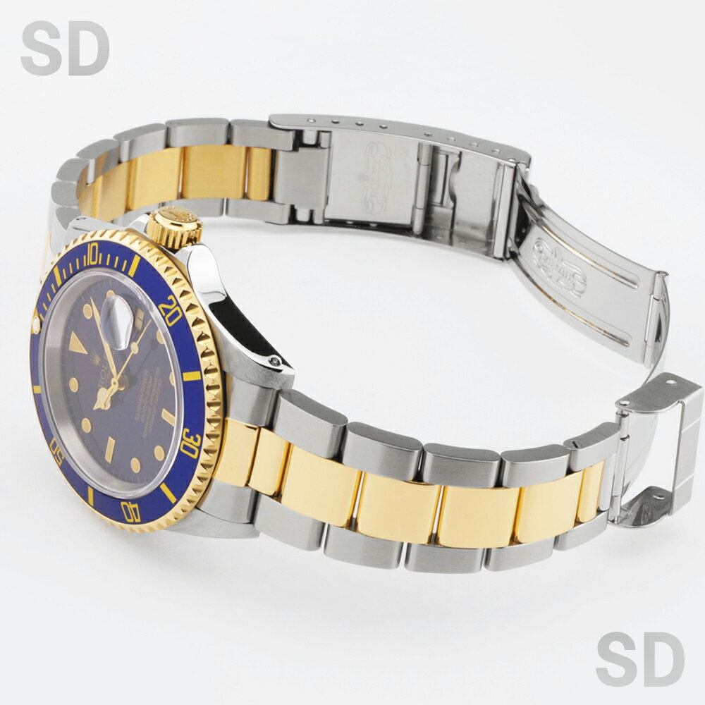 【無金利60回ローン】ROLEX ロレックス サブマリーナー 16613 ブルー メンズ 【中古】