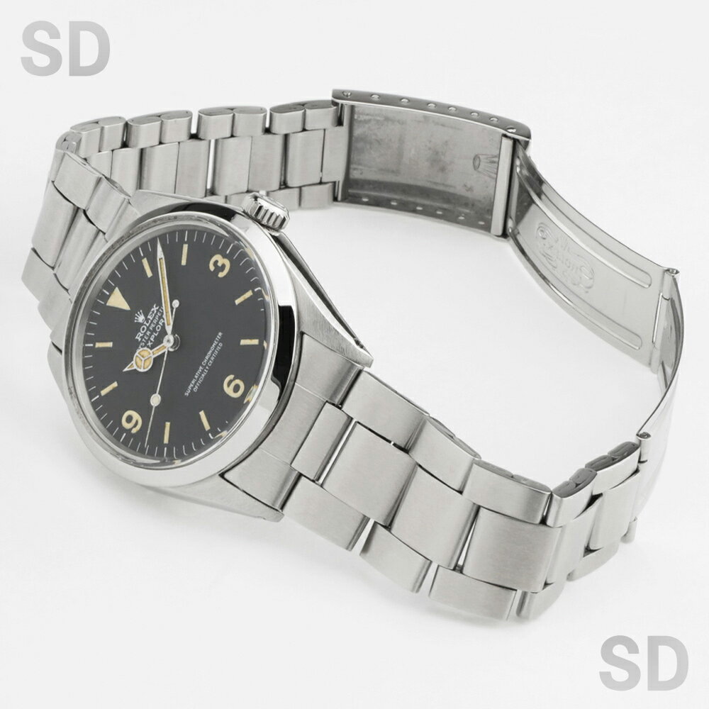 【無金利60回ローン】ROLEX ロレックス エクスプローラーI 1016 ブラック/マーク1 メンズ 【ヴィンテージ・アンティーク】