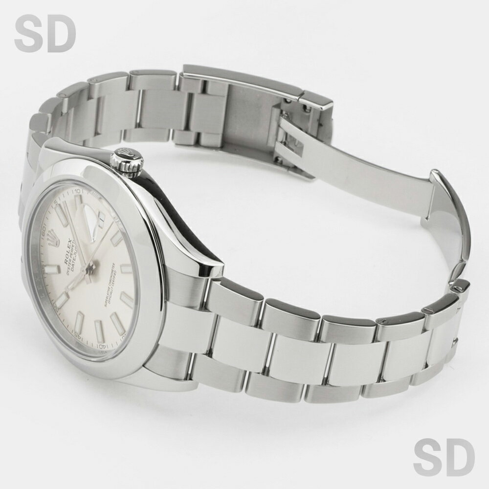 【無金利60回ローン】ROLEX ロレックス デイトジャストII 116300 シルバー メンズ 【中古】