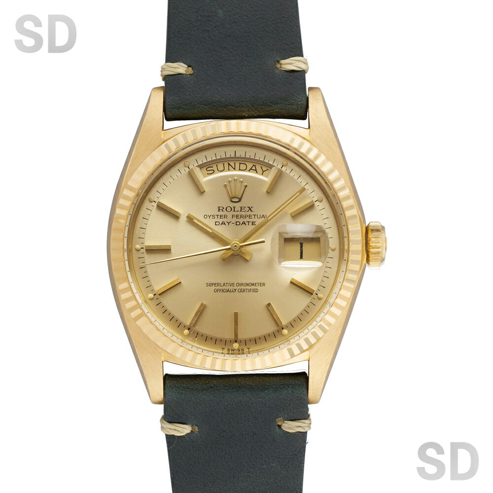 【無金利60回ローン】ROLEX ロレックス デイデイト 1803/8 シャンパン メンズ 【ヴィン ...