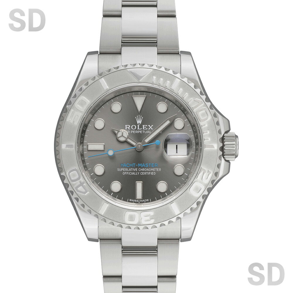 【無金利60回ローン】ROLEX ロレックス ヨットマスター40 116622 ダークロジウム（スレ ...