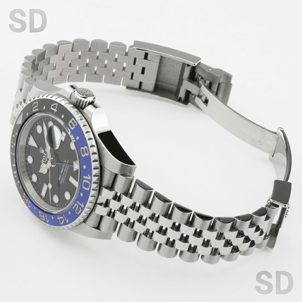 【無金利60回ローン】ROLEX ロレックス GMTマスターII 126710BLNR ブラック/ブルーブラックベゼル メンズ 【中古】