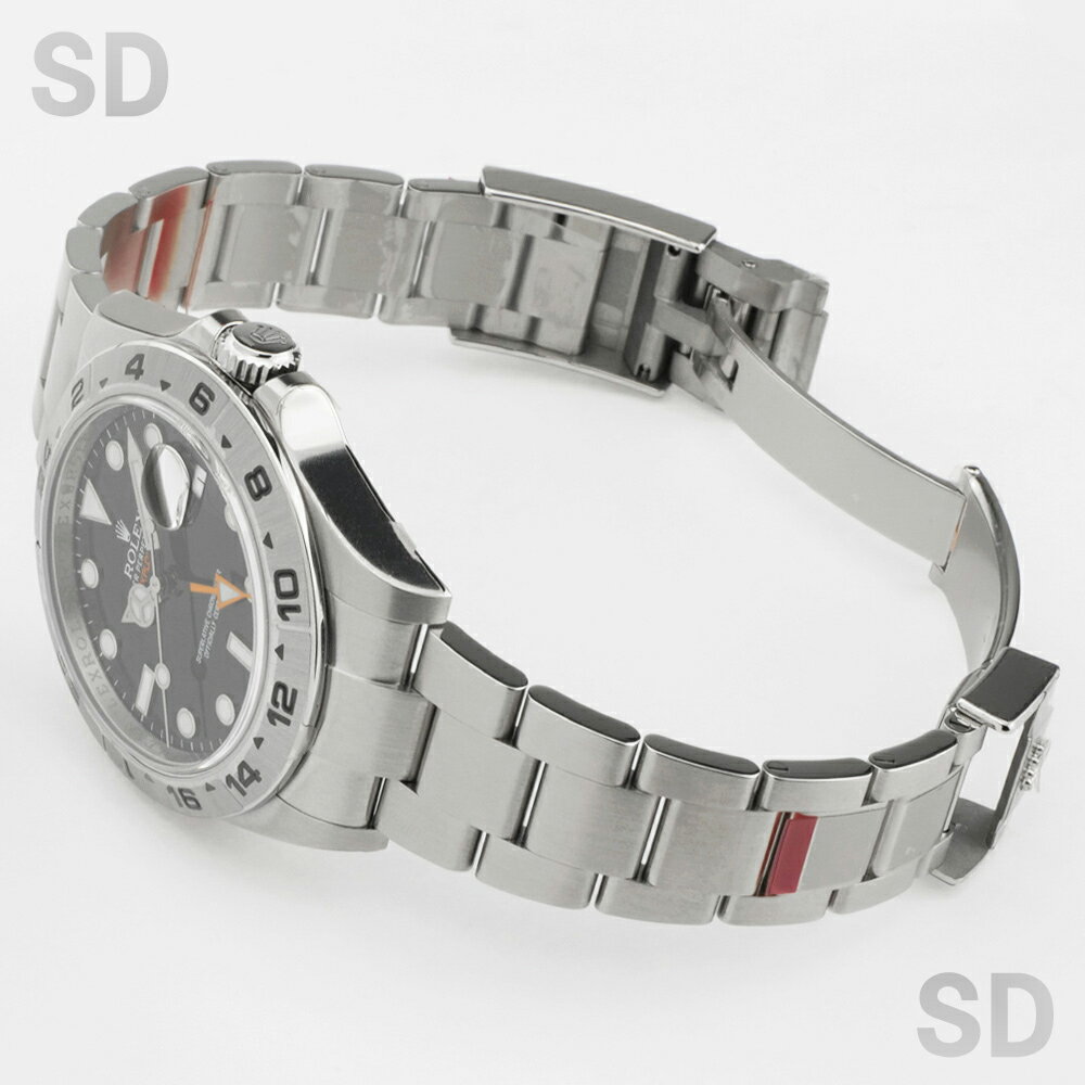 【無金利60回ローン】ROLEX ロレックス エクスプローラーII 216570 ブラック メンズ 【未使用】【中古】